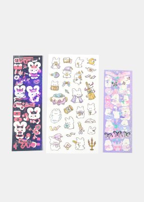 Official Key Items Sticker Sheet - Bunnies