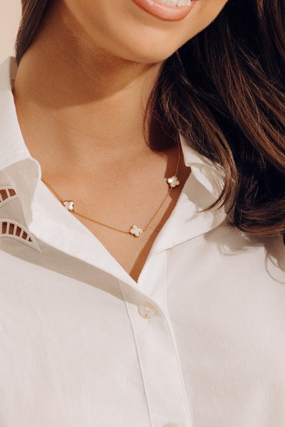 Gentle Glow Dainty Necklace