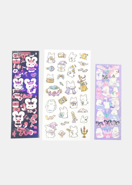 Official Key Items Sticker Sheet - Bunnies